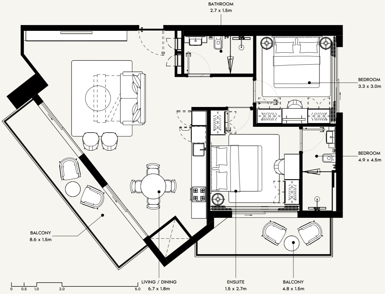 2 Bedroom